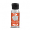 Darwi TEX Farba na textil 100050150 šedá 50 ml