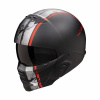 Moto přilba SCORPION EXO-COMBAT II LORD matná černo/červená M