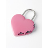 YALE Y-HEART PINK vis. zámok
