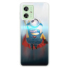 Silikonový obal iSaprio - Motorola Moto G54 5G - Mimons Superman 02 (Silikonový obal, kryt a pouzdro iSaprio - Motorola Moto G54 5G - Mimons Superman 02 - stylová ochrana telefonu, pružný TPU materiál