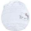 Pletená čiapočka-šatka New Baby mačička biela - 104 , Biela