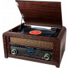 RETRO GRAMOFÓN MIKROVEŽA CD DIGITÁLNE RÁDIO DAB+ VINYL MUSE MT-115 DAB