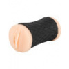 Obojstranný masturbátor pre mužov Pussy & Ass (Nature Skin)