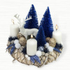 DIY - Urob si sám - Adventný veniec s jeleňom 24 cm