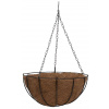 Strend Pro LC-CocoH-24, 35x35x17 cm, oceľ/kokos, závesný, s vešiakom