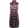 Alpine Pro Urefa Dámska dlhá vesta LVED095 pink cosmos XS