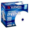 Verbatim DVD+R(10-Pack)Printable/Jewel/16x/4.7GB 43508