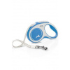 Vodítko Flexi New Comfort S opasok 5m/15kg modrá