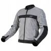 TEXTILNÁ BUNDA OZONE DART SILVER/BLACK 7XL