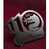 Alfa Romeo 110 let anniversary kovový odznak červený