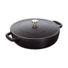 Staub Kastról so samopodlievacou pokrievkou 28 cm 3,7l čierny