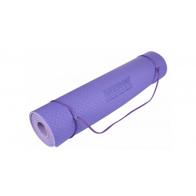 Merco Yoga TPE 6 Double Mat podložka na cvičenie fialová-fialová
