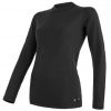 Sensor Merino Double Face dámské triko dl. rukáv Black Velikost: L