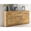 Komoda so zásuvkami Jana, 125 cm, dub wotan