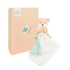 Doudou Plyšová líška s dečkou 11 cm