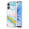 Akrylový kryt Marble Dual na Oppo A17 - Green 004