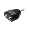 REDUKCIA AUDIO 3,5mm Jack 1xM/2xF