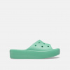 Crocs Classic Platform Slide Jade Stone
