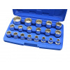 Súprava univerzálnych nástrčných hlavíc Gear Lock, 1/2“, 8-32 mm, 19 ks - GEKO G13546