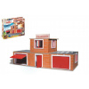 Stavebnice Teifoc Hasičská stanice 220ks v krabici 35x29x8cm
