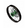 Kompletné hliníkové predné koleso 1.4x12' s CNC nábojom pitbike YCF - Zelená
