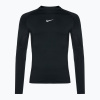 Pánske tréningové tričko s dlhým rukávom Nike Pro Warm LS black/white