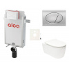 Alca Cenově zvýhodněný závěsný WC set k zazdění + WC Glacera Alfa SIKOAA3