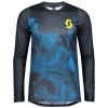 Cyklistický dres SCOTT Trail Progressive dl. rukáv, modré veľkosť produktu S