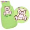 Spací vak Medvedík Teddy Baby Nellys - sv. zelený vel. 1