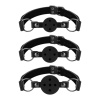 Bedroom Fantasies - Set of 3 Ball Gags Black - Bedroom Fantasies Set of 3 Ball Gags Black