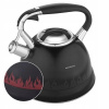 Čajník, kanvica na čaj - KB-7198 Klausberg - oceľová kanvica 2.7l - Black (Čajník, kanvica na čaj - KB-7198 Klausberg - oceľová kanvica 2.7l - Black)