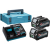 Makita batériový zdroj 2 x 2,5 Ah, XGT 40 V max 40 V max - Li-Ion - 2,5 Ah - 2 batérie