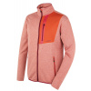 Pánska mikina na zips Husky Ane M dk. brick orange, M