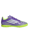 adidas F50 Club Childrens Astro Turf Football Boots Purple/White C13 (31.5)