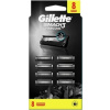 Náhradní hlavice Mach3 Charcoal, 5 ks - Gillette