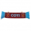 West Ham United minišála do auta Mini Car Scarf