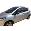 Deflektory okien pre MAZDA 2 III 5D 2009-2014 (+OT) 4ks (predné + zadné)