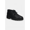 Kožené poltopánky Clarks Originals Trek Hike pánske, čierna farba, 26179321