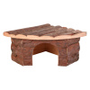 Rohový domček - D 32 x Š 21 x V 13 cm