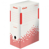 Esselte Archívny box Speedbox 150mm biely/červený
