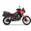 Kompletná sada bočných čiernych hliníkových kufrov SHAD TERRA BLACK , 36/47 l litrov, vrátane montážnej sady SHAD HONDA CRF 1100 Africa Twin