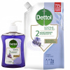 DETTOL tekuté mydlo s pumpičkou 250ml a náhradná náplň 500 ml Levanduľa a Fialka