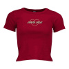 SANTA CRUZ tričko - Heart Strip T-Shirt Ruby Red (RUBY RED2488)