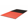 Tatami puzzle Crossline Grappling 1m x 1m x 2cm červeno-černá