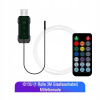3 M LED PÁSKA PRE AUTOMOBILY RGB OSVETLENIE BLUETOOTH APLIKÁCIA DIAĽKOVÉ OVLÁDANIE