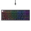Havit KB892L RGB drôtová herná klávesnica (čierna)