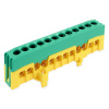 PE 12-F2 - Krytý rozbočovací mostík, 12x16mm², 690V, 63A, zelený/žltý