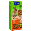 Vitakraft KRÄCKER® Králík med & špalda 2x56g