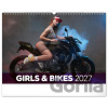 NOTIQUE Nástenný kalendár Girls & Bikes 2027 - Notique