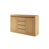 Masívna komoda - dub KD309